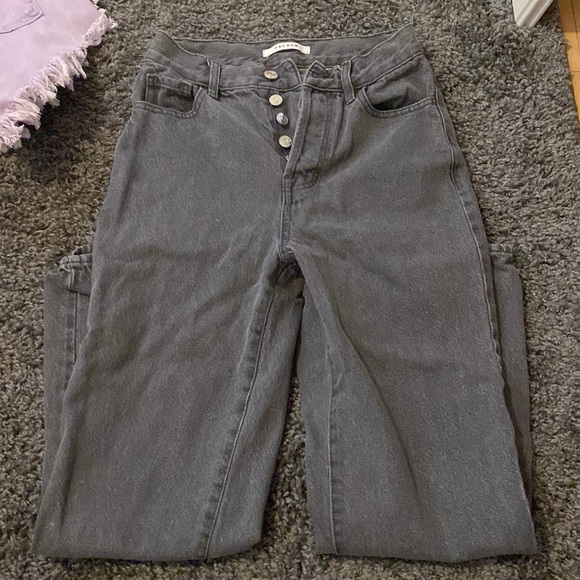 PacSun black denim jeans no hole size 25. - Picture 1 of 1